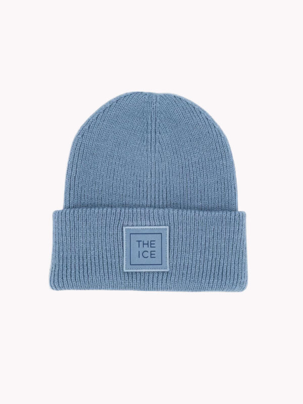 Patch Beanie Dusty Blue